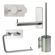 Kit Salle de Bain Base 210 - Finition Inox Brossé