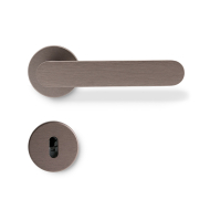 Poignée De Porte Vibe Plain - Bronze Foncé