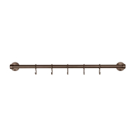 Barre De Cuisine Murale Aveny - 600mm - Complet - Laiton Bruni