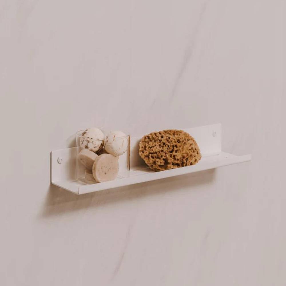 Ètagère Douche Hold - 370mm - Blanc