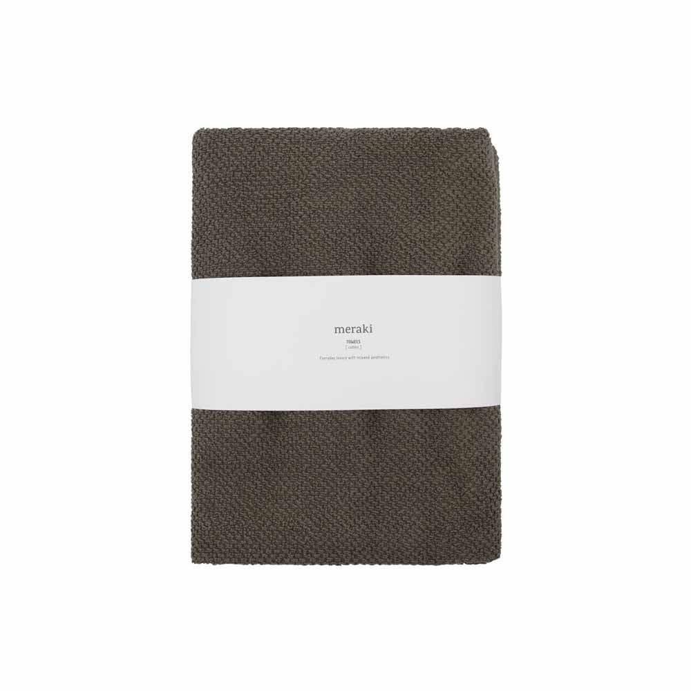 Serviette Solid - 50X100cm - Army Paquet De 2