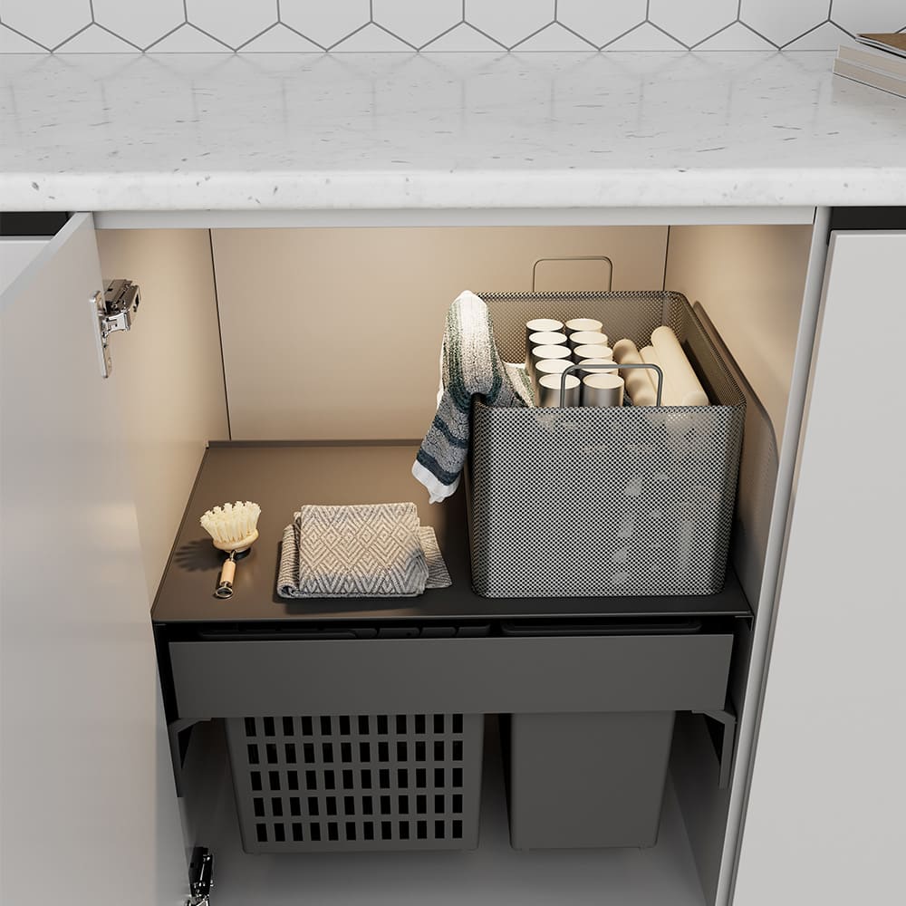 Étagère d'armoire Tidy - Gris Foncé