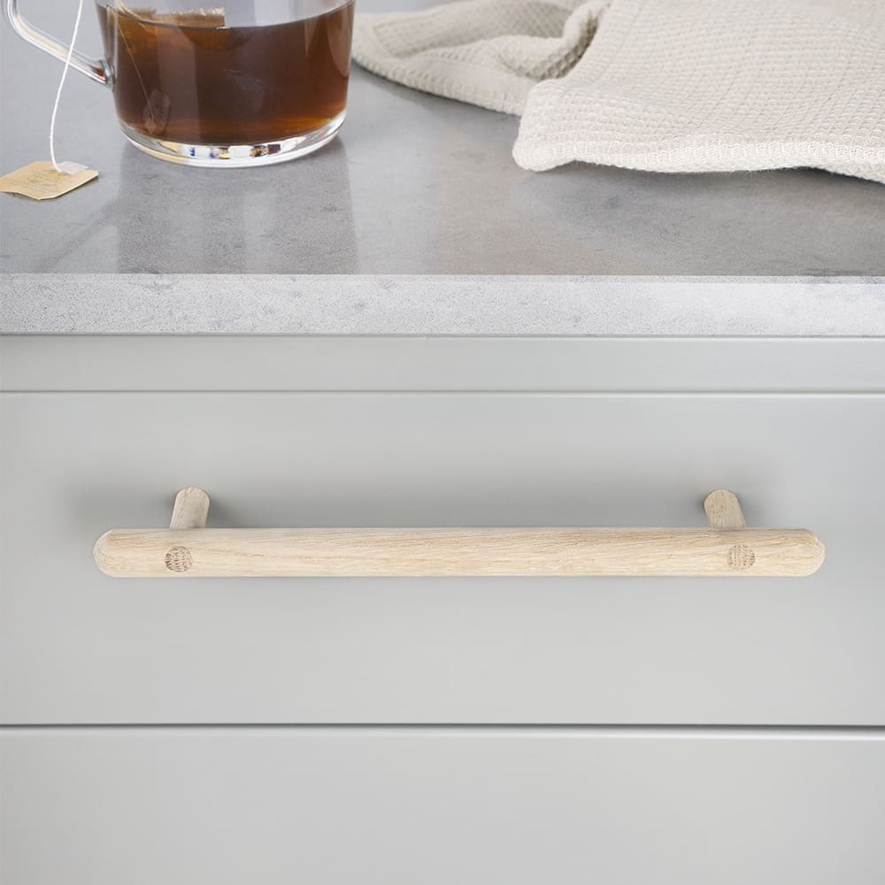 Poignée Lunden - 160mm - Chêne Non Traité