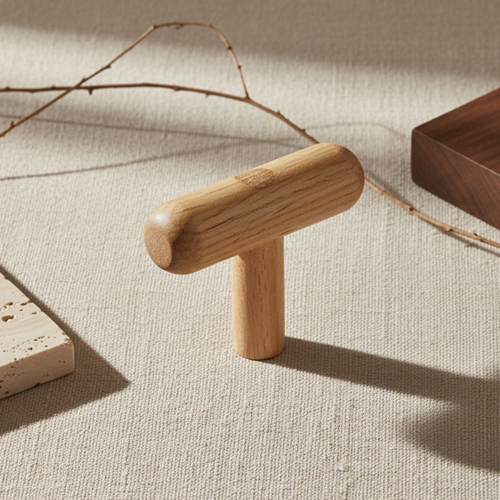 Bouton T Lunden - Chêne