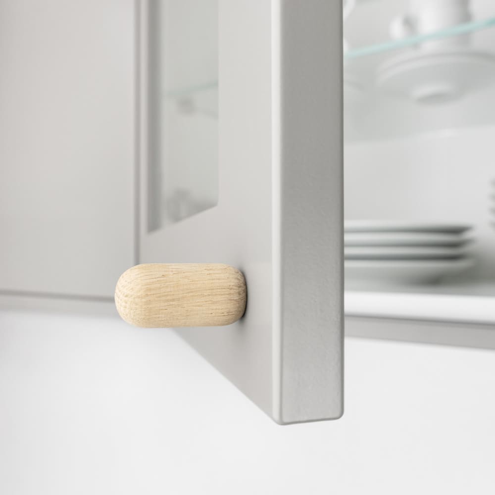 Bouton Lunden - Chêne Non Traité