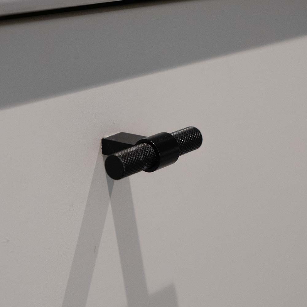 Bouton T Helix - Noir Mat