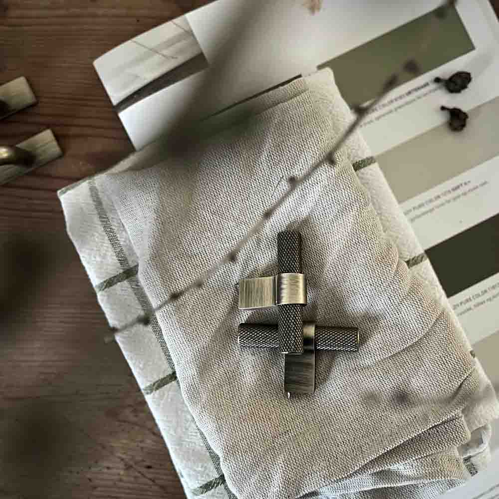 Bouton T Helix - Bronze Antique