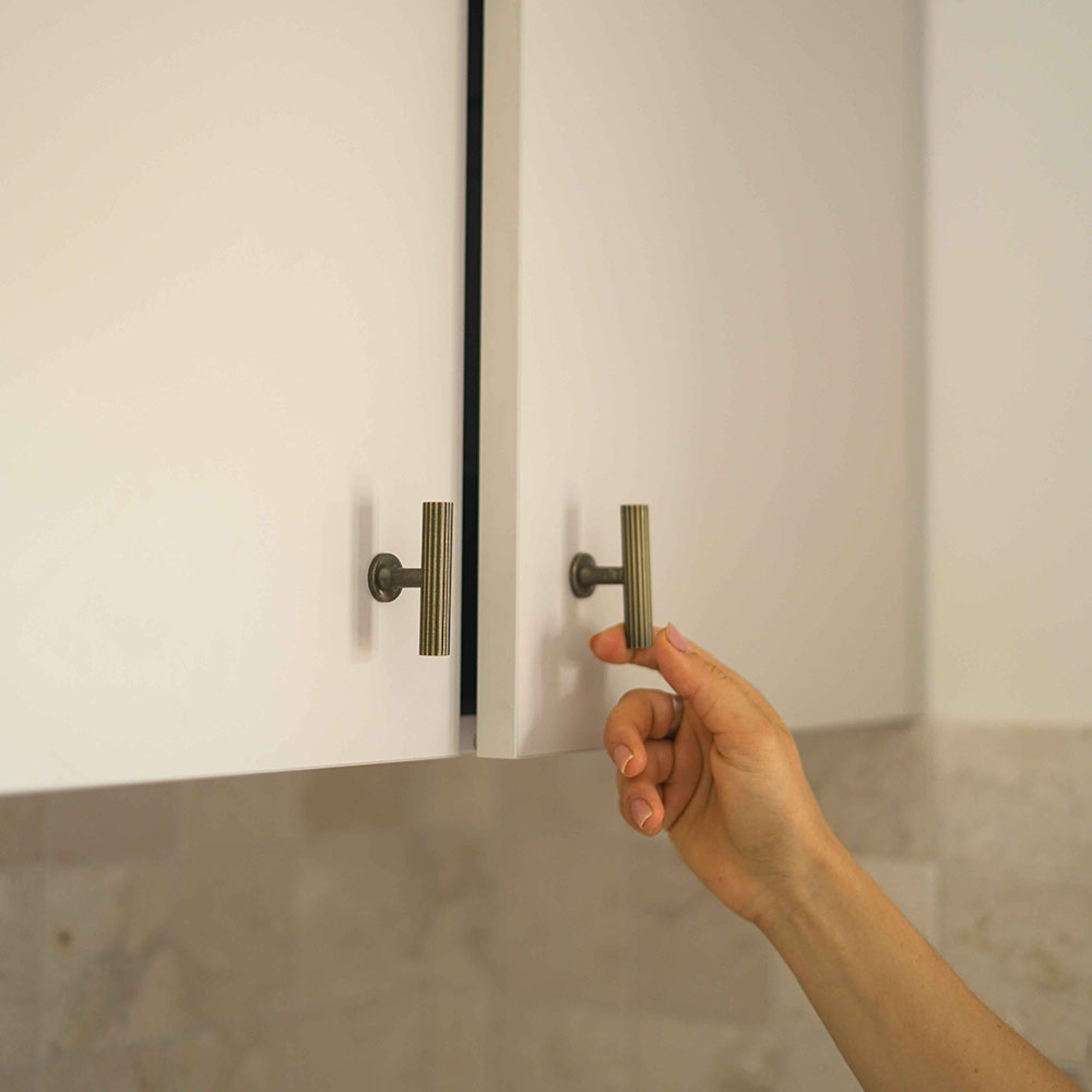 Bouton Portland - Bronze Antique