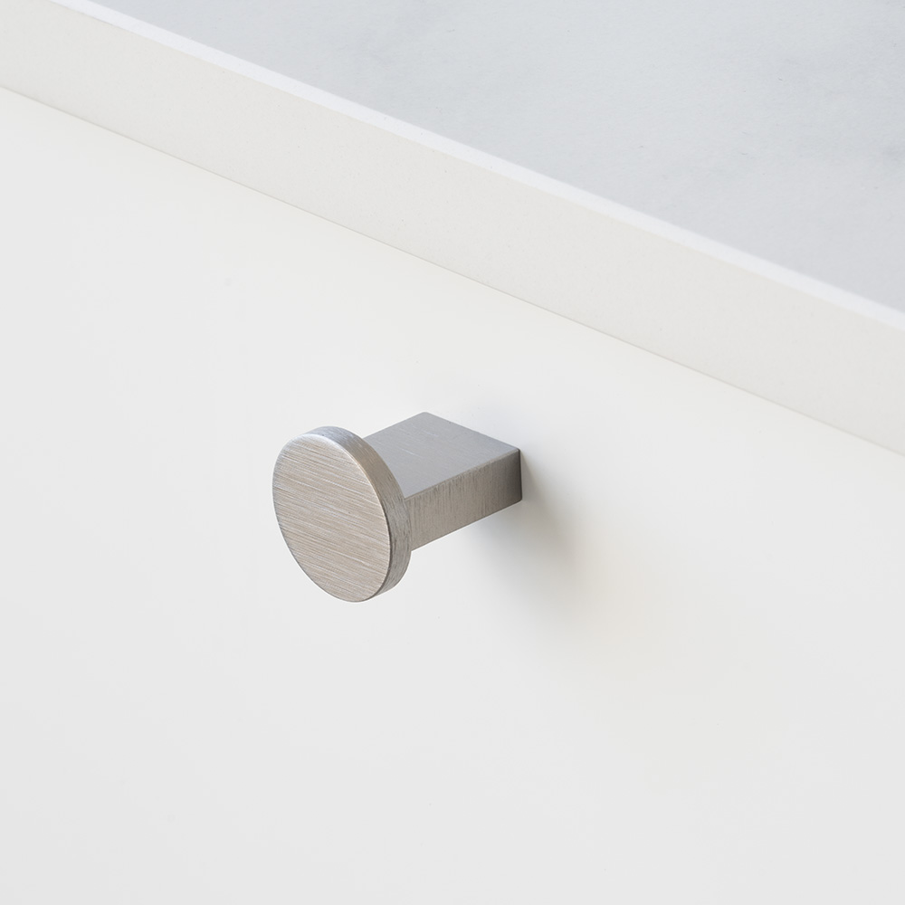 Bouton Nexx Ø25mm - Aspect Inoxydable