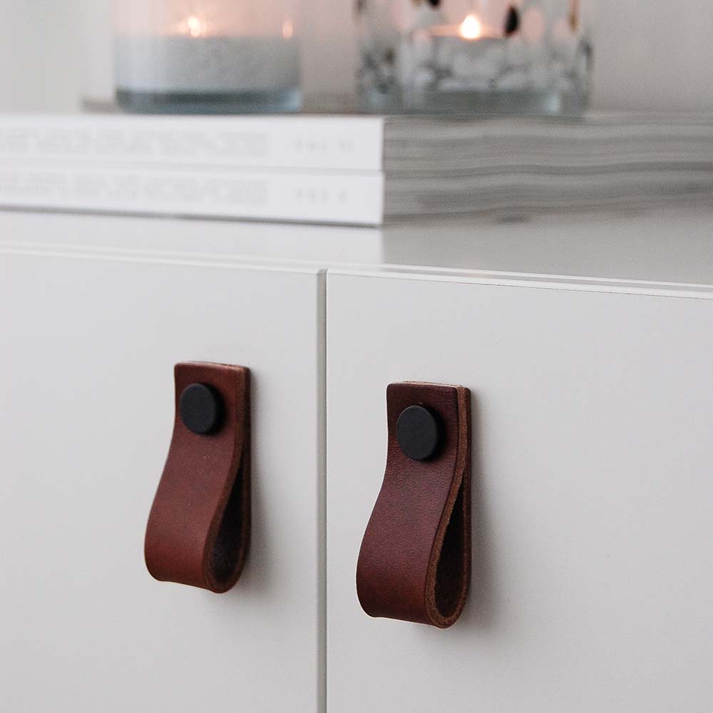 Loop - Cuir Marron/Noir