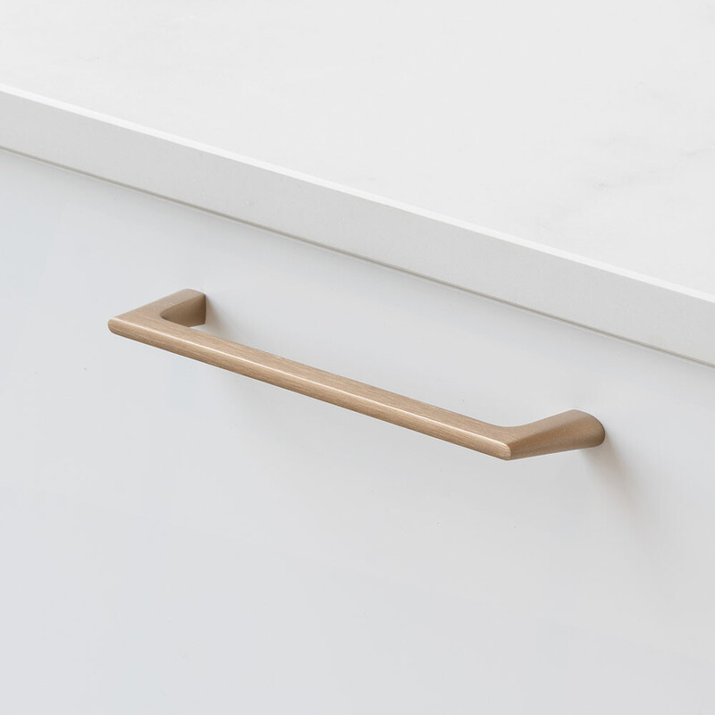 Poignée Liv - 160mm - Or Clair Brossé