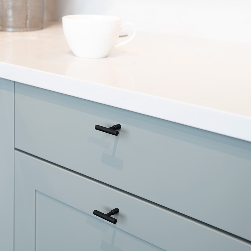 Bouton T Spira - Noir Mat