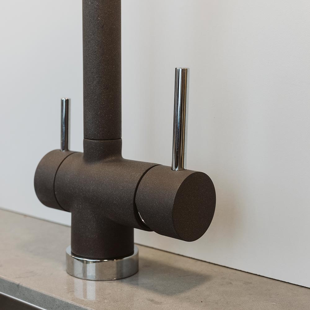 Mitigeur de Cuisine Milano - Silgranit Café/Chrome