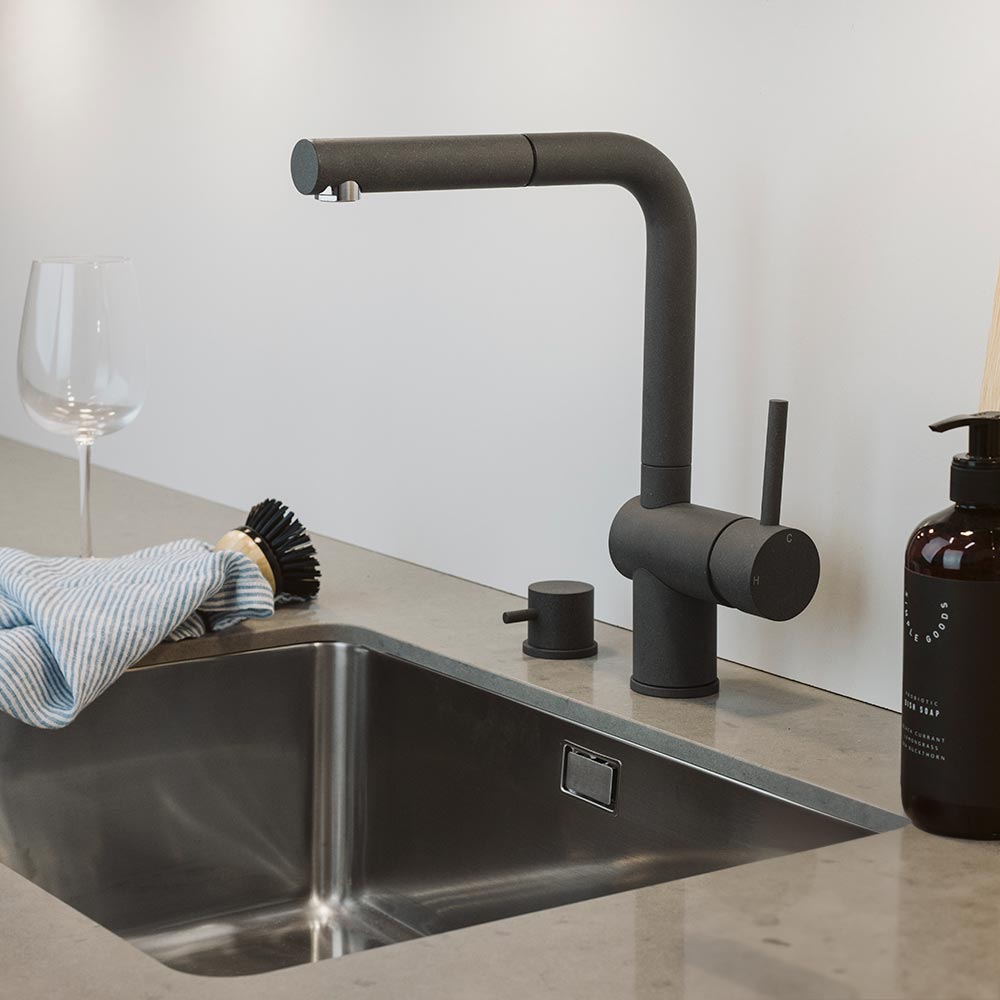 Vanne lave-vaisselle - Silgranit Rockgrey