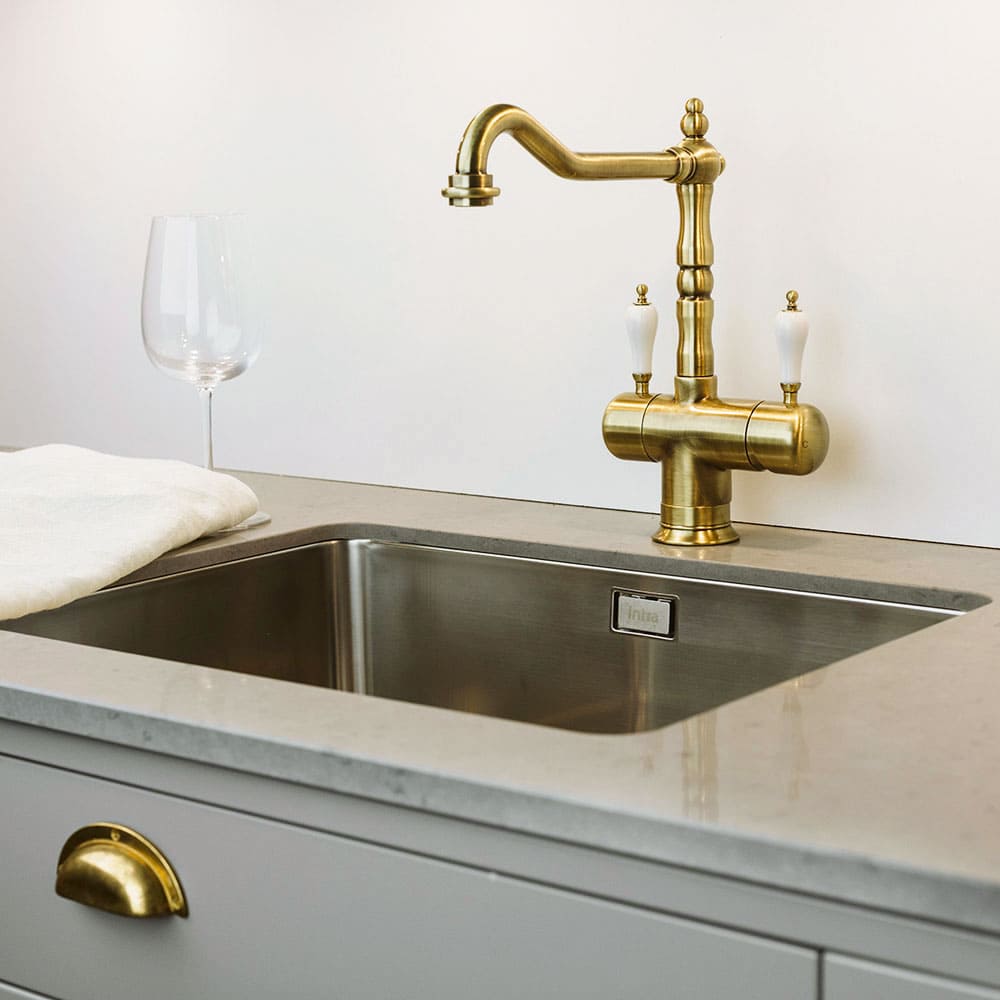 Mitigeur de Cuisine Oslo Retro - Bronze