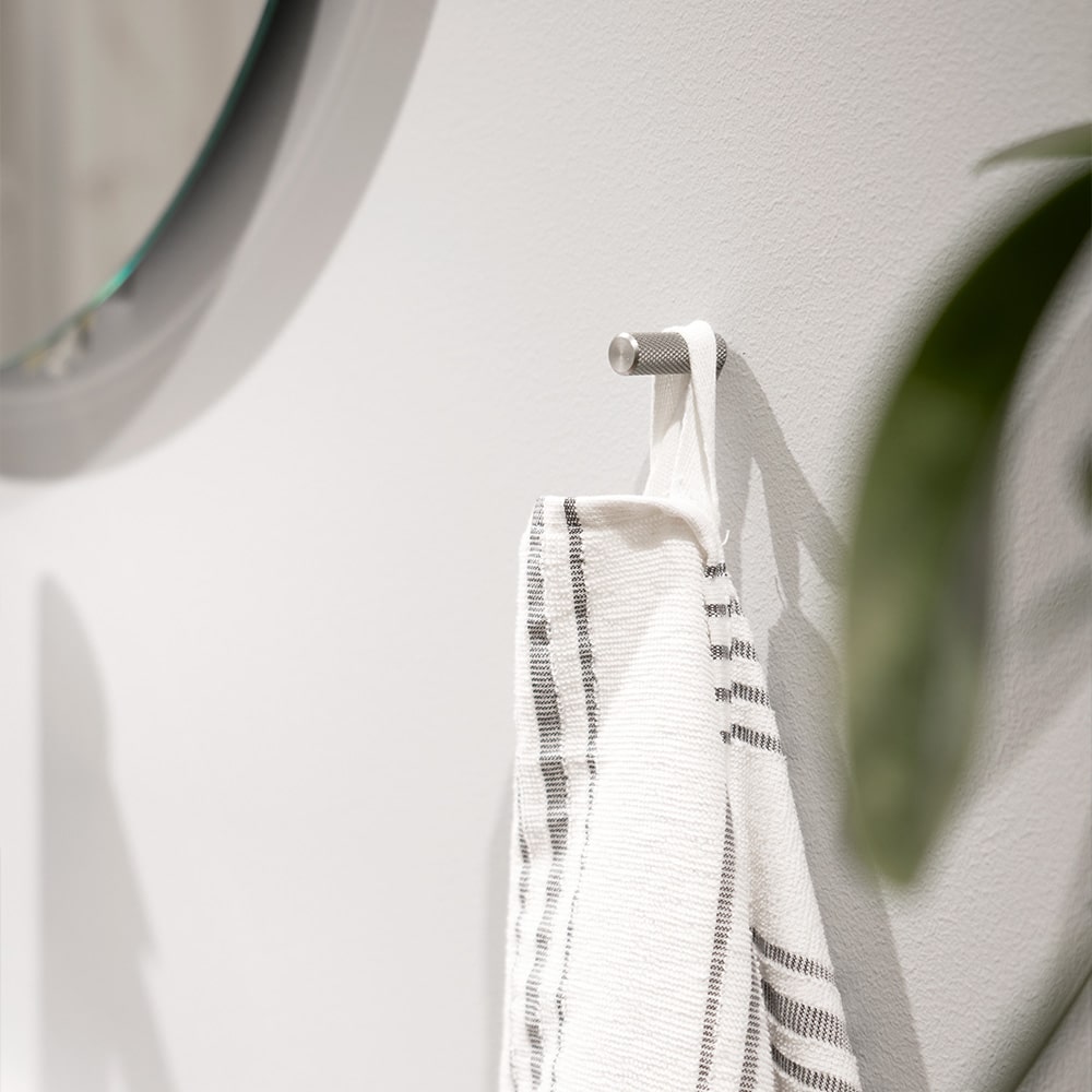 Bouton Graf Mini - Fini Acier Inoxydable