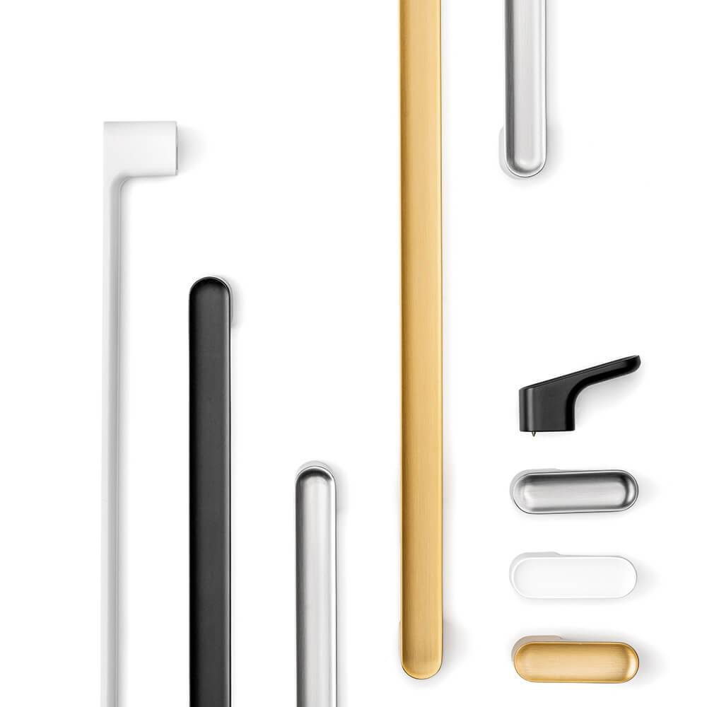 Bouton Luv - Laiton Brossé