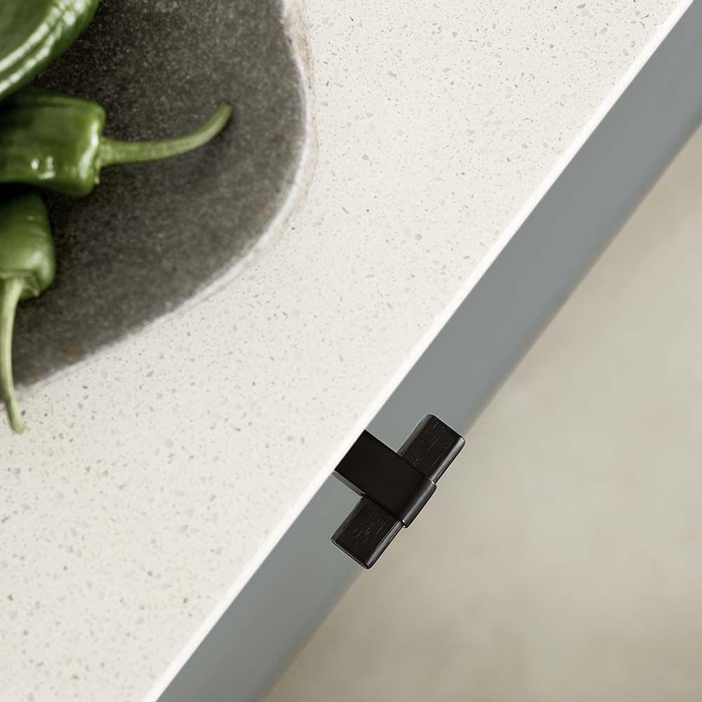 Bouton T Crossing - Noir/Noir