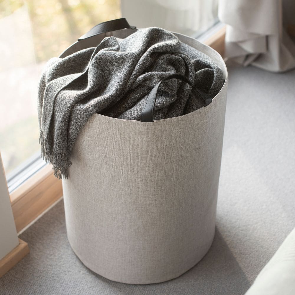 Panier à linge - Beige