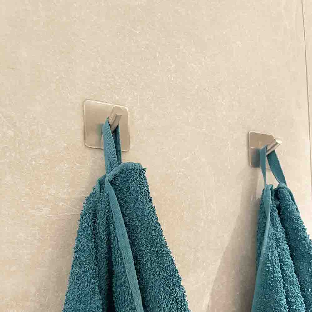Patère Porte-serviettes Base 200 1-patère - Fini Acier Inoxydable Brossé