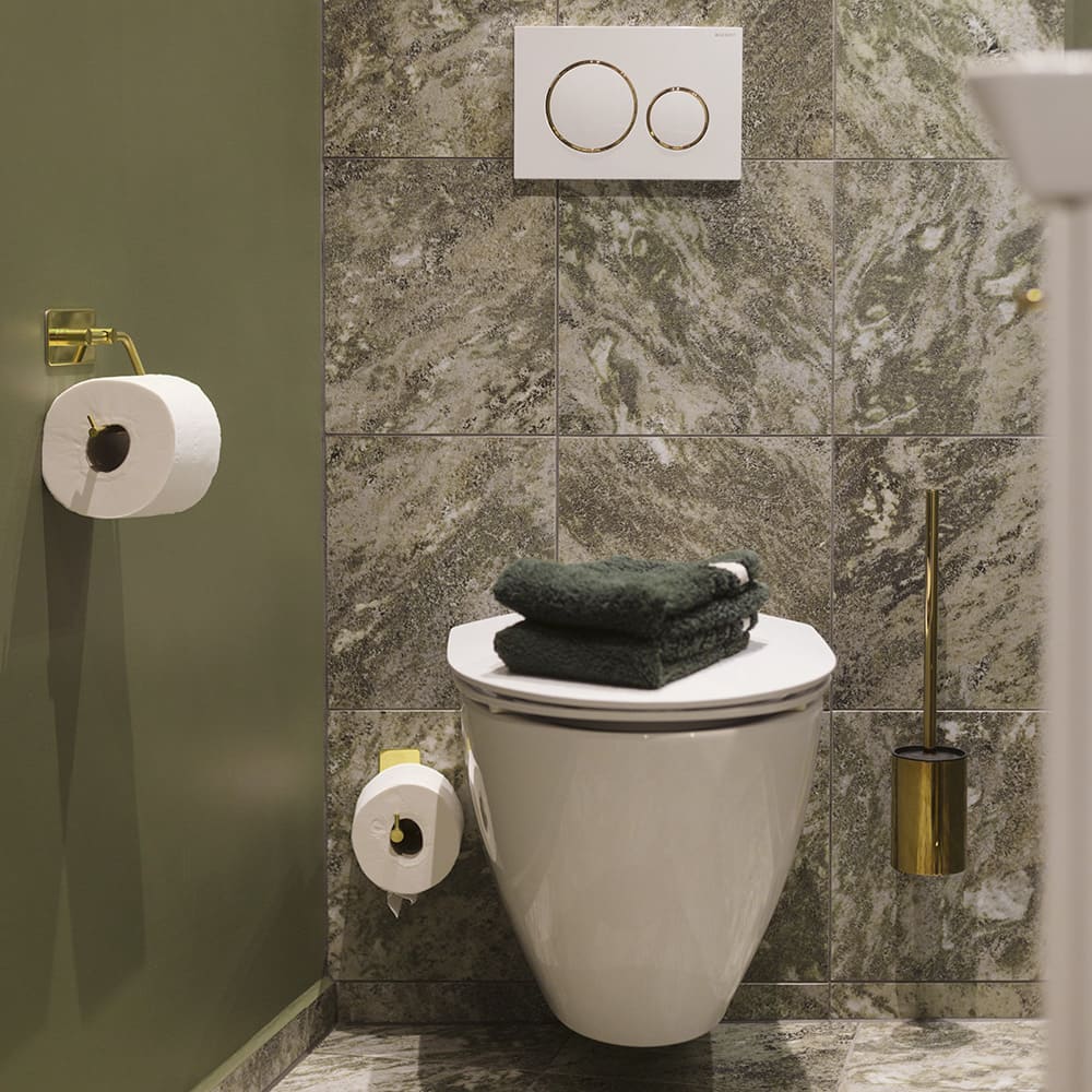 Kit de Salle de Bain Base 200 - Laiton Poli