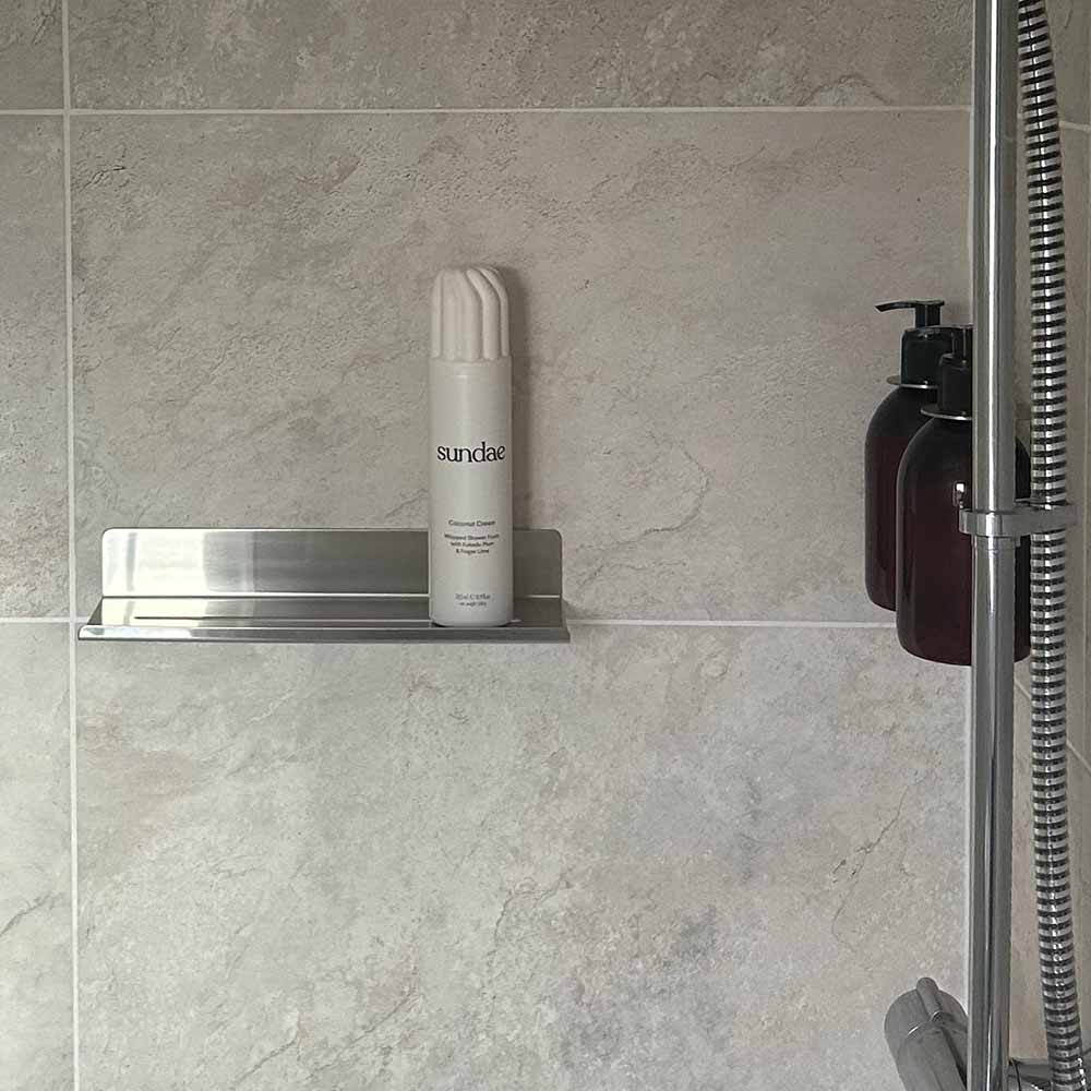 Ètagère Douche Base - Acier Inoxydable Brossé