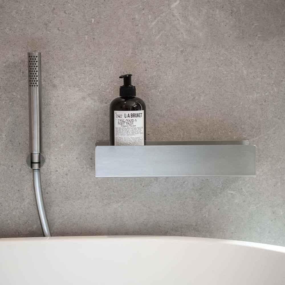 Ètagère Douche Base - 300mm - Acier Inoxydable Brossé