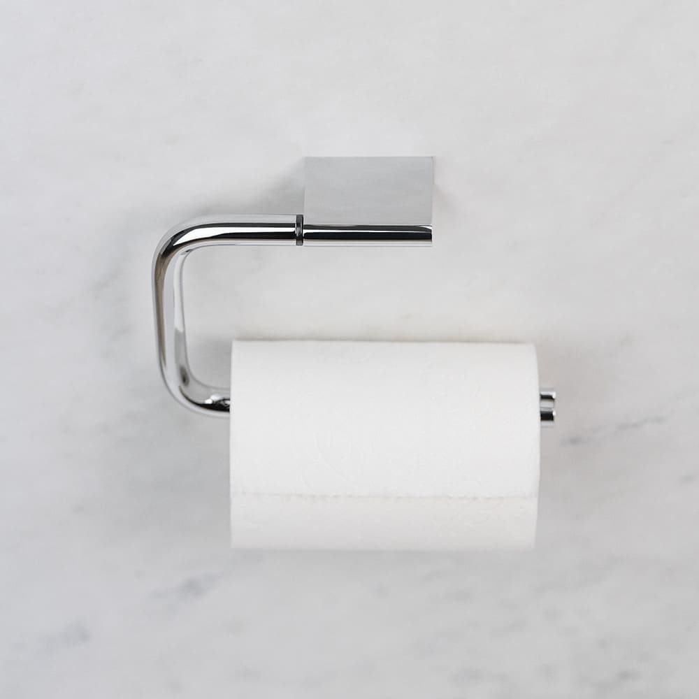 Porte Papier Toilette Flow - Chrome Poli