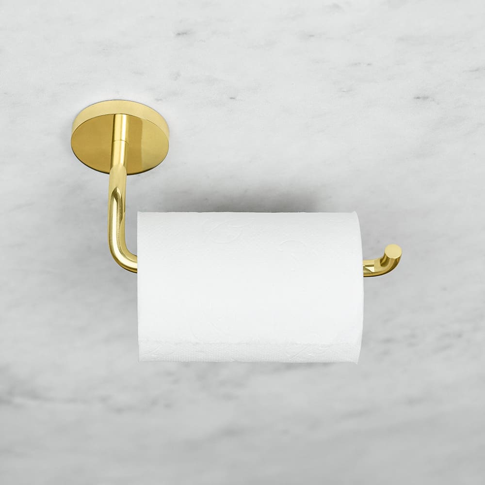 Porte Papier Toilette Calm - Laiton Poli
