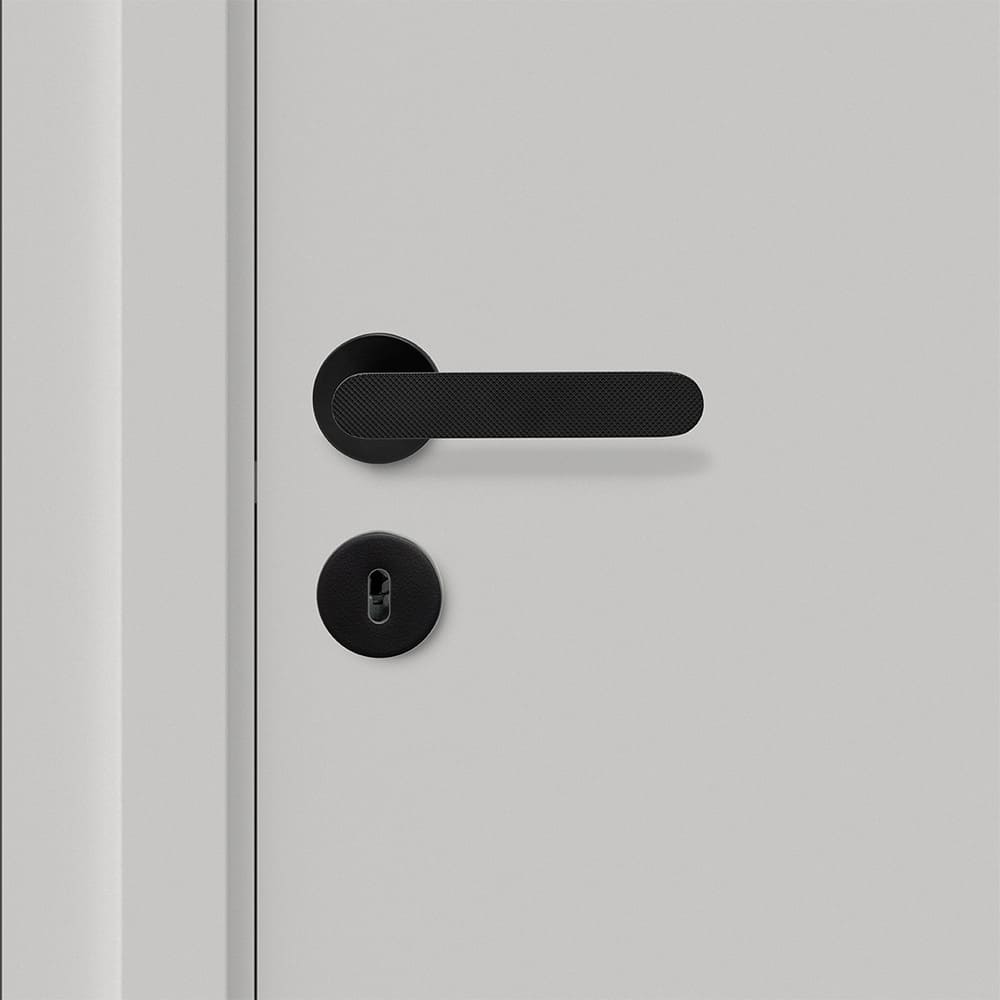 Poignée De Porte Vibe Grip - Noir Mat