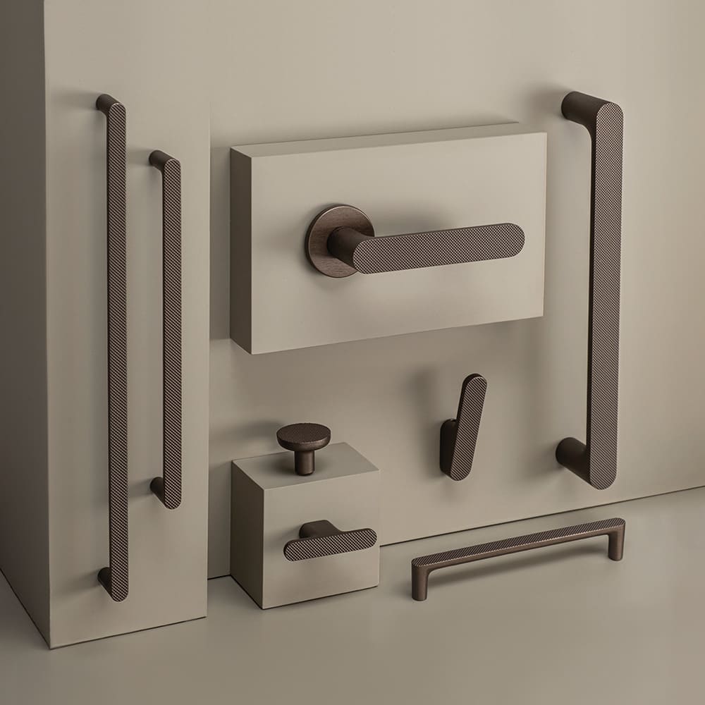 Poignée De Porte Vibe Grip - Bronze Foncé