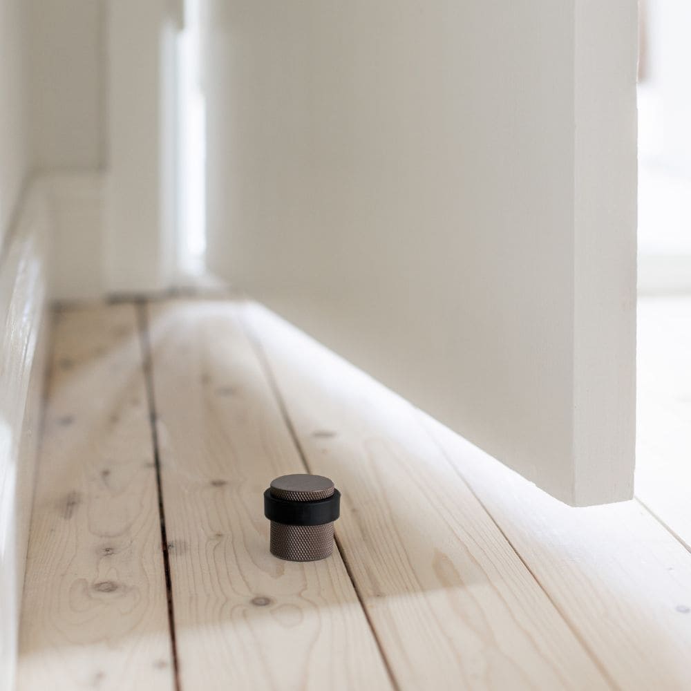 Butée De Porte Helix - Bronze Foncé