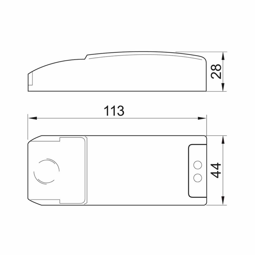 Variateurs Triac - 500mA/18W - Gradable