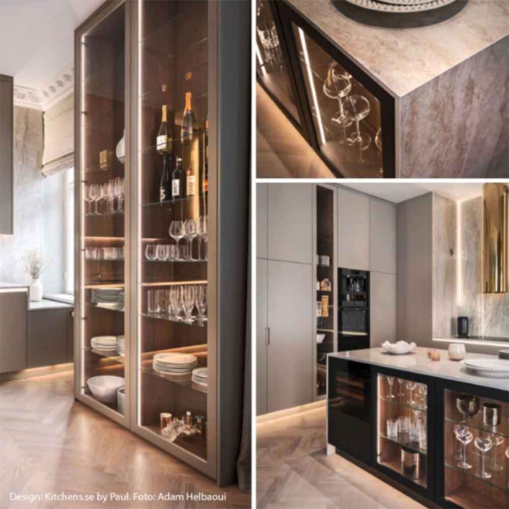 Profil LED Apex - Opale