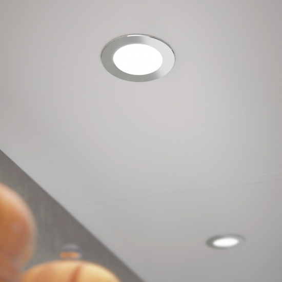 Spot LED Atom - Noir
