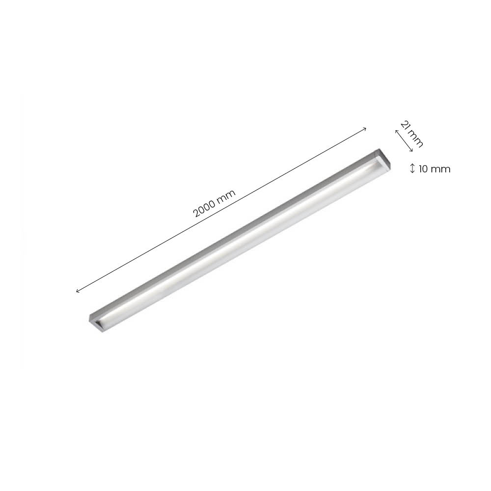 Profil LED Blade - 2000 mm - Aluminium