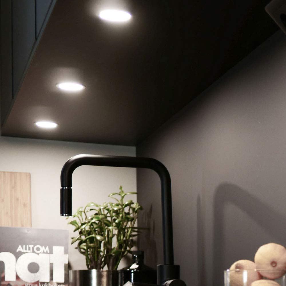 Spot LED Stella Flat - 24 - Aspect Inox