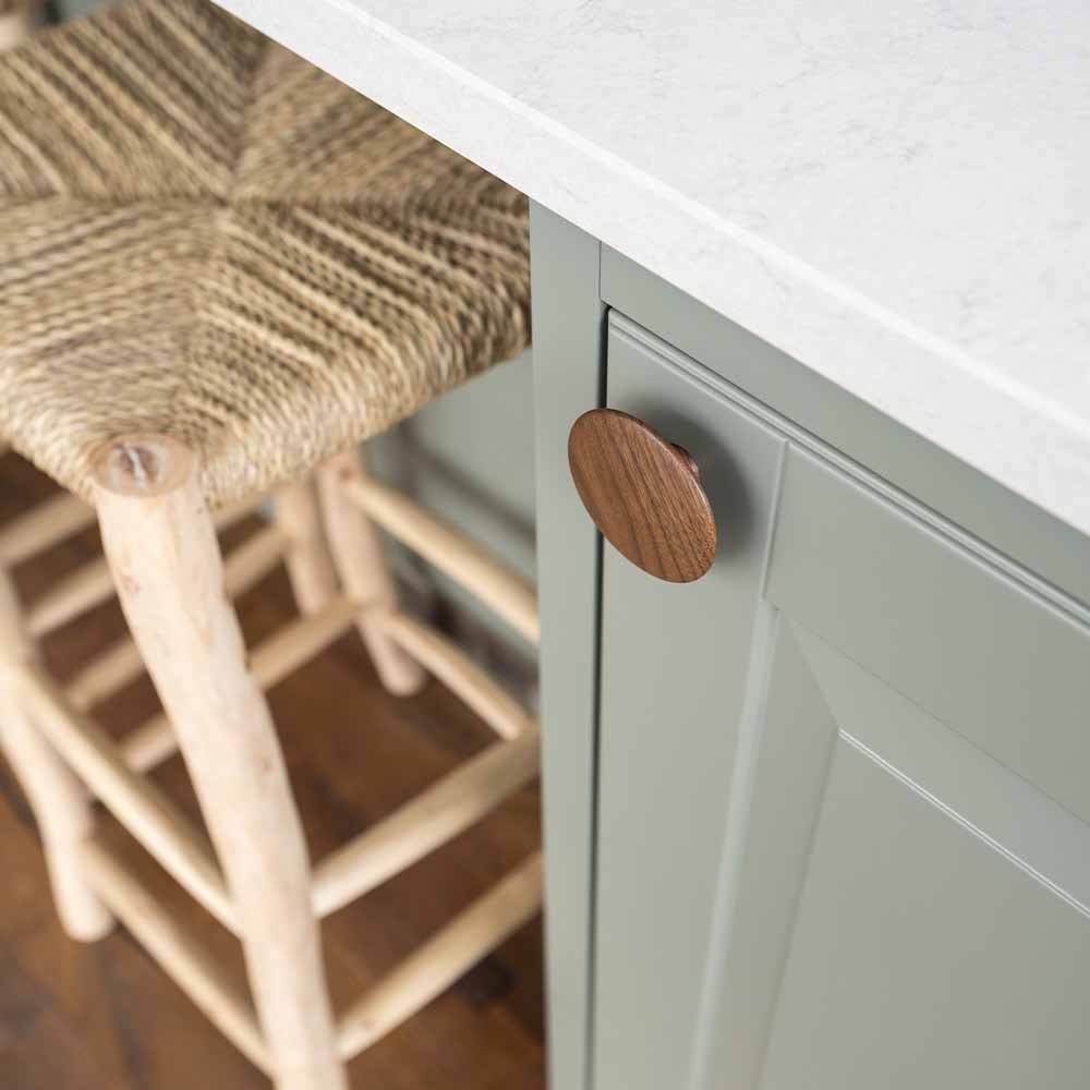 Bouton Split - Noyer