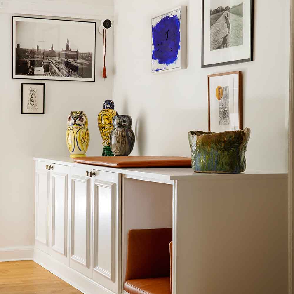 Bouton Crest- Bronze Antique