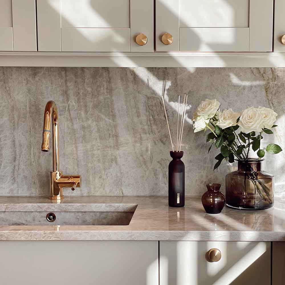 Bouton Graf Big - Laiton