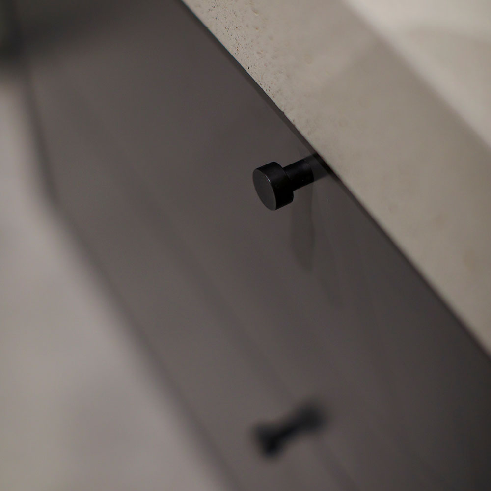 Bouton Mood - Noir Mat