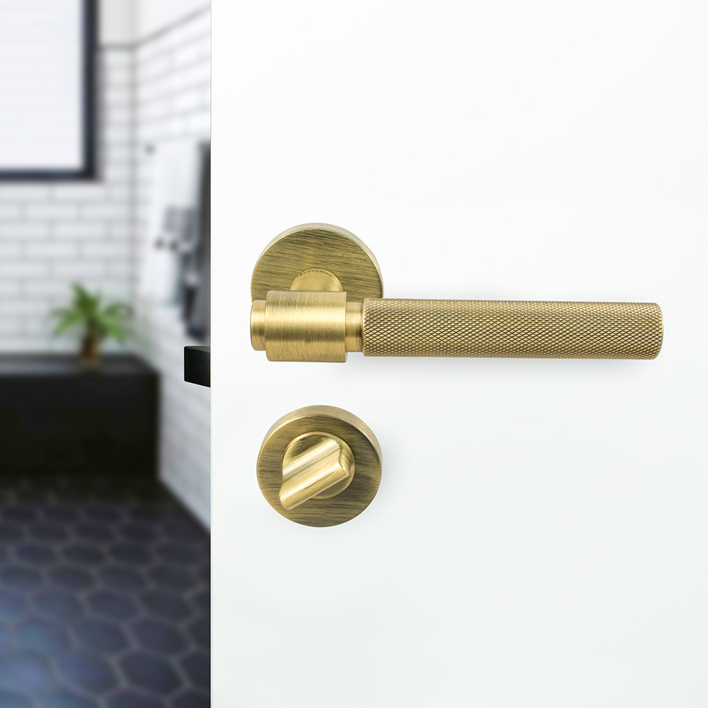 Verrou Porte WC R - Bronze Antique